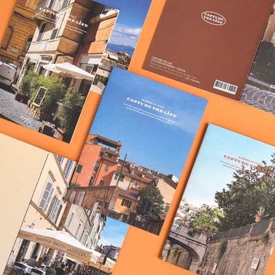 캡처더라이프 A5 스티치 라인 노트 - 이탈리아