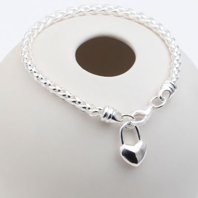 여성 패션악세 데일리 하트 스피카체인 팔찌
