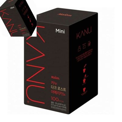 카누 미니 다크로스트 아메리카노 90g 1개입 아메리카노커피 블랙커피 스틱커피 사무실커피(WFNUVDK)