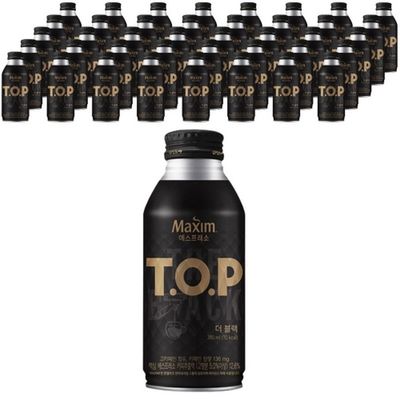 맥심 티오피 더블랙 380ml 24캔x2 무료배송