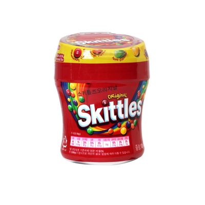 스키틀즈 프룻츠향 용기 100g