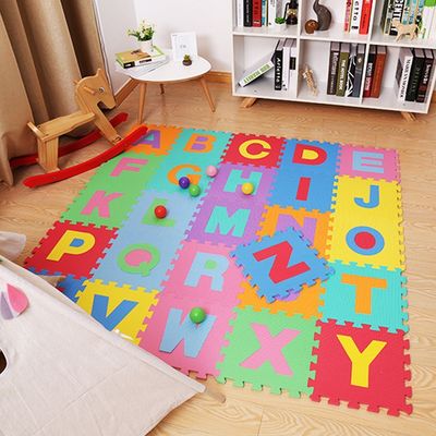 홈매트 퍼즐 매트 놀이방 거실 논슬림 층간소음 논슬립 26P 30x30 아기(WFPAJ8G)
