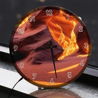 nj676-LED시계액자35R_신비로운그랜드캐년