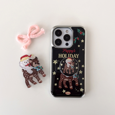 puppys holiday ride [실버 에폭시 범퍼케이스]