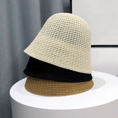 bns 여성용 패션 니트 벙거지 모자 버킷햇 3컬러(WFLIPMK)