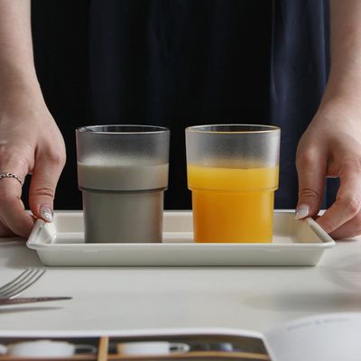 카페 식당물컵 220ml 미니 스택 반투명 주스컵 아이스