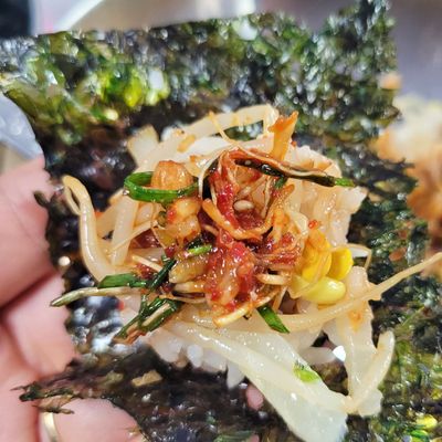 [오늘의채소] 노지 세척달래 200g + 반절 곱창김 20장