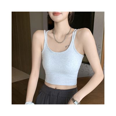 브라탑 나시 3종세트 볼륨업핏 크롭 스포츠브라