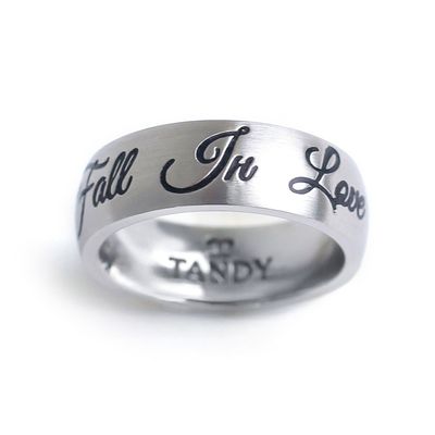 폴인러브 레터링 반지 우정링 커플링 TDR203S