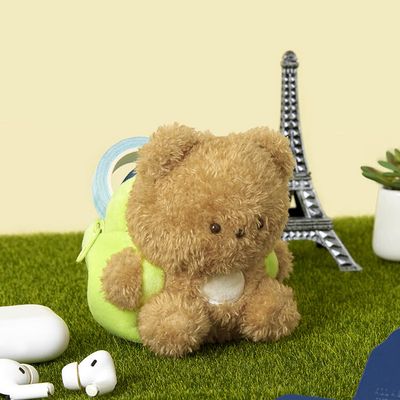 아트박스 클로버백팩 곰 키링인형