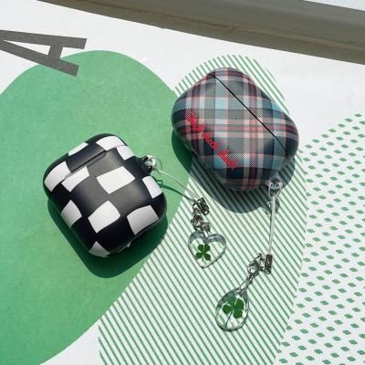 행운의 네잎클로버 크로바 투명 키링 열쇠고리 4type