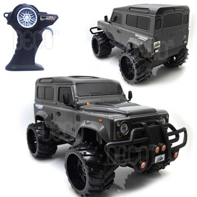 데코앤 RC카 1:16 랜드로버 디펜더 그레이 오프로드