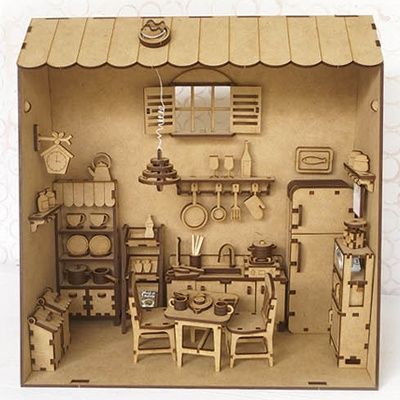 [바우하우스] 하우스 시리즈 : 맛있는 요리방 세트