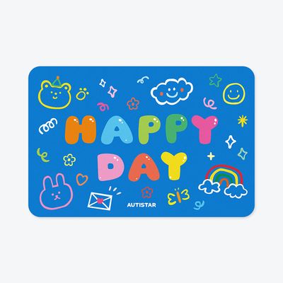 FIRST STEP 4세대 규조토 발매트 - HAPPY DAY