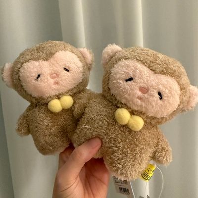 폭신폭신탓똔 원숭이 동물 애착 원숭이띠 인형 