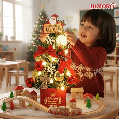 [1+1] DIY 탁상용 미니 크리스마스 트리 풀세트(40cm)