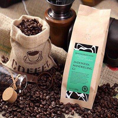 갓 볶은 인도네시아 만델링 G1 원두커피 200g