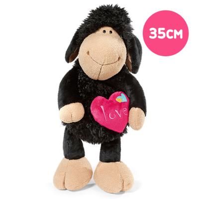 NICI 니키 졸리 하트 블랙 35cm 댕글링-40603