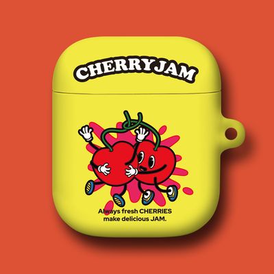 에어팟/에어팟프로 케이스 - 체리 쨈