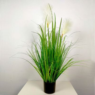 팜파스그라스 갈대 조화(화이트)(90cm) 인조갈대