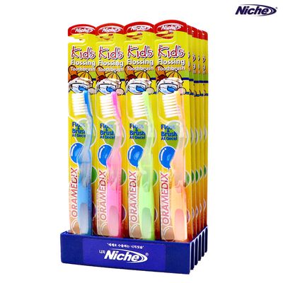 니치 오라메딕스 칫솔 미세모 어린이용 20입