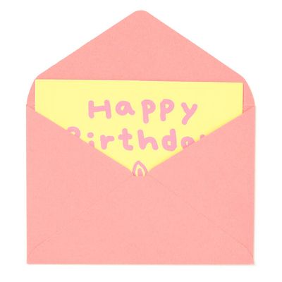 아트박스 생일캔들 메모카드