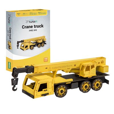 크레인트럭 우드락 3D 입체퍼즐 중장비