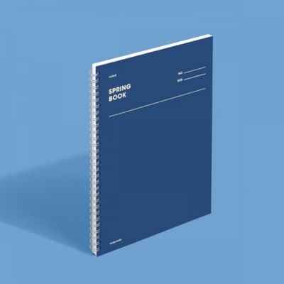 스프링노트 스프링북 룰드 미라클오션 188X258mm