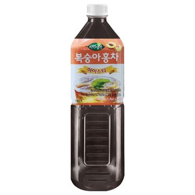 자연생각 액상 복숭아홍차 980ml 탕비실 가성비