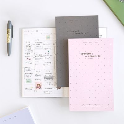 [만년형] 시퀀스 투 시퀀스 타임 다이어리 (6개월)