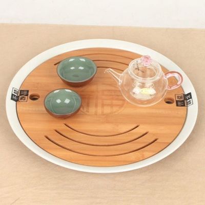 백자 대나무덮개 퇴수기(W07F01F)