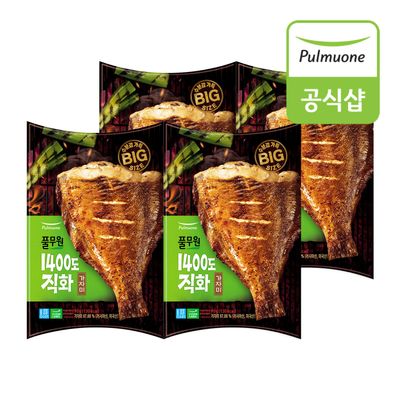 풀무원 1400도 직화가자미구이 90g x 4개