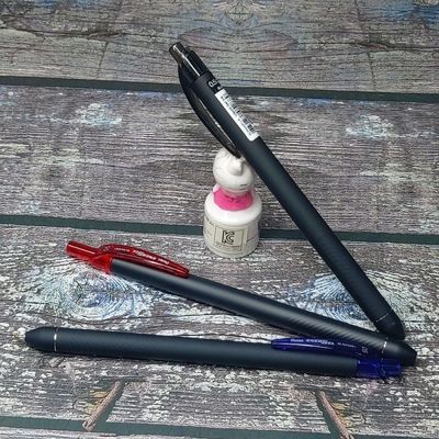 펜텔 0.5mm 메탈팁 슬림중성펜 에너겔 BLN435R1 1자루