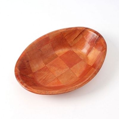 네츄럴타원형우드볼(30cm)뻥튀기접시(WFHGA5B)