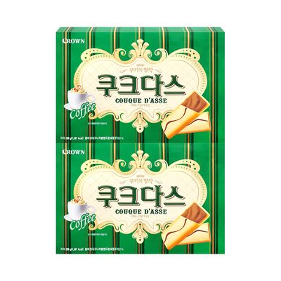 크라운 쿠크다스 커피 289g 2개