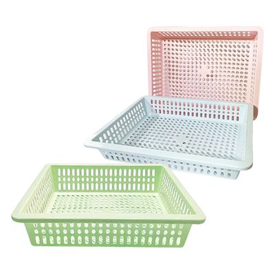 책상서랍 사각바구니 1호 (색상랜덤발송)