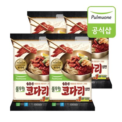 풀무원 속초식 코다리 냉면 2인분(504g) x 4개