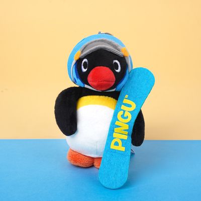 핑구 윈터보드 가방고리 10cm