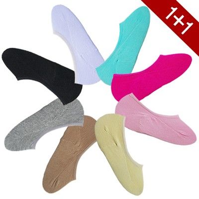 [1+1] 패션 컬러 면덧신 (8colors)