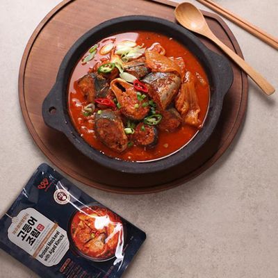[제주별미] 제주 전통음식 묵은지 고등어 조림 500g