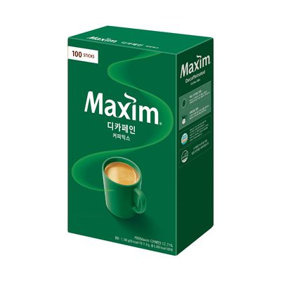 맥심 디카페인 커피믹스 100T