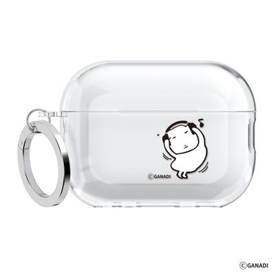 가나디 뮤직 디자인 클리어 엣지링 TWS 에어팟 케이스