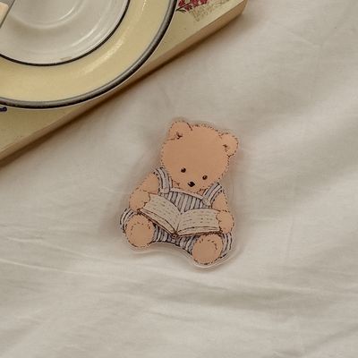 warm pages bear 디자인 [아크릴스마트톡]