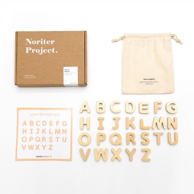 네이처 자석 놀이 학습 교구 영어 알파벳 대문자