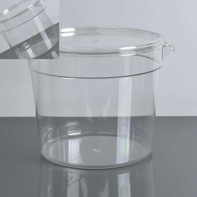 다용도 저장용기 투명 PC원형 6Qt 음식용기 다용도용기 수납용품 원형용기(WFPIYM6)