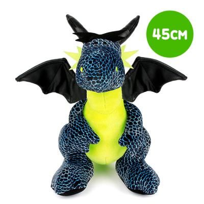 NICI 니키 아이스 블랙블루 드래곤 45cm 시팅-40777