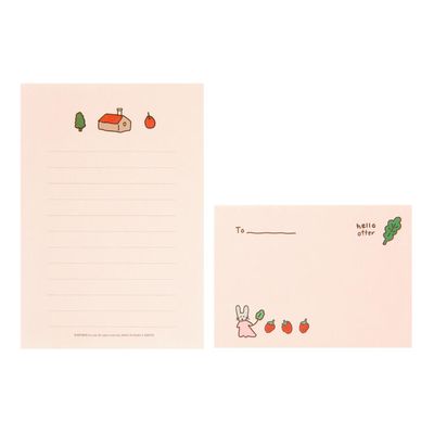 아트박스 마우스 미니편지지