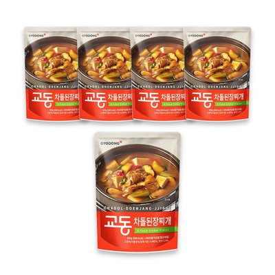 교동식품 차돌된장찌개 450g x 5팩
