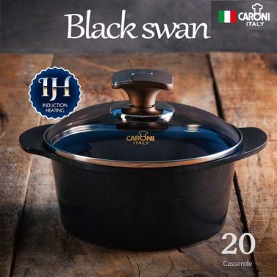 카로니 통주물 블랙스완 IH 냄비 20양수