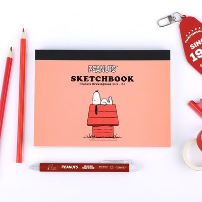 피너츠 뜯어쓰는 스케치북 B6